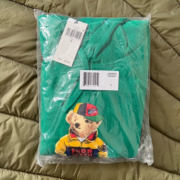 POLO 🔴🔵🟡 SNOW BEACH Polo Bear hoodie 
(Limited Edition) - Picture 4 of 4